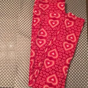 Brand new Valentine's Day leggings! NWOT
